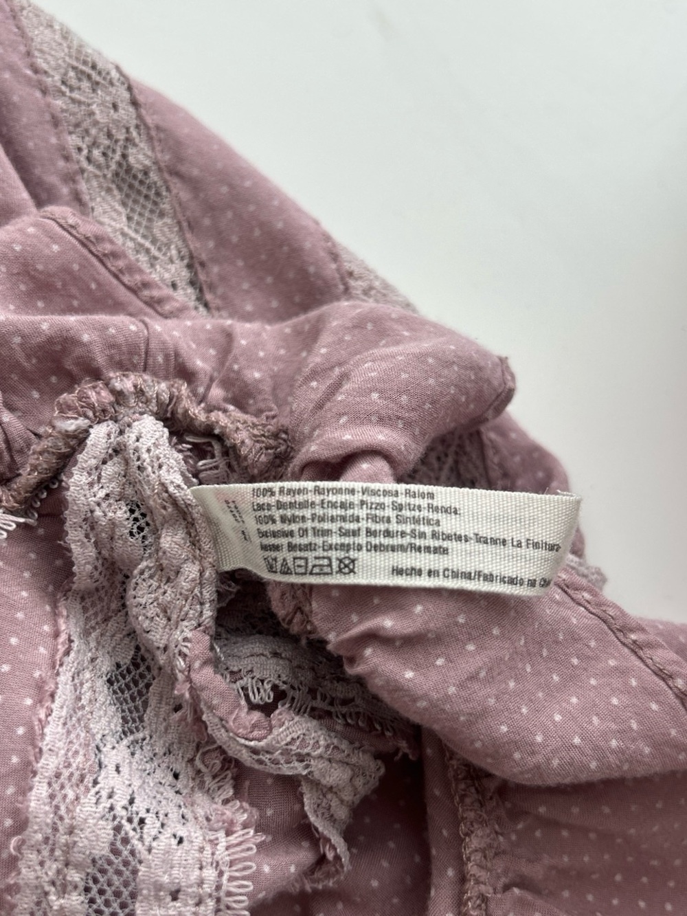 Free People Dusty Purple Ruffled Mini Dress - Picture 7 of 7